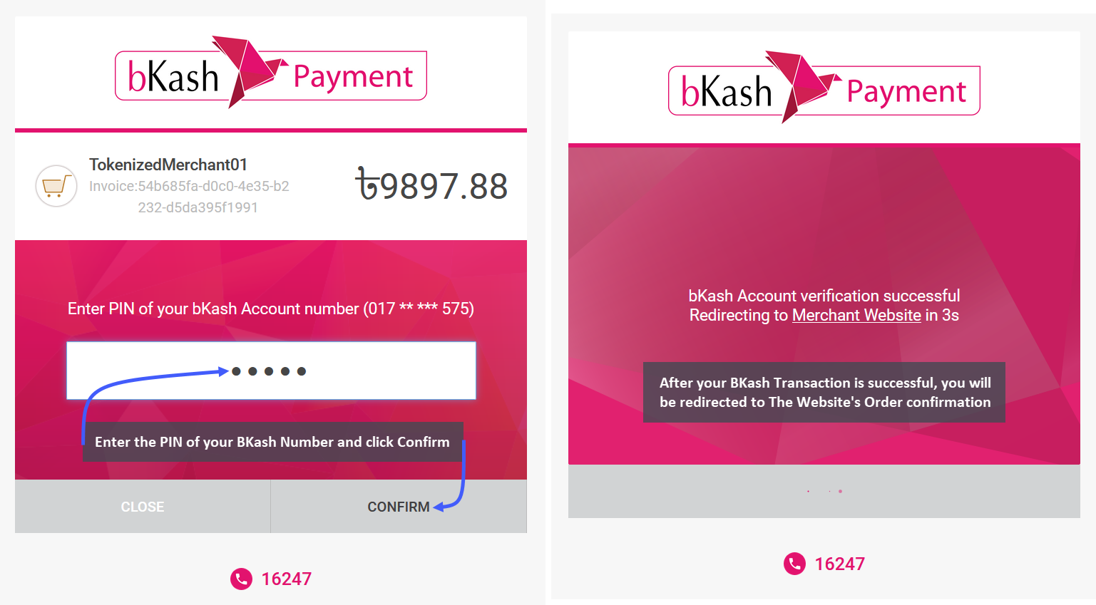 pay via BKash