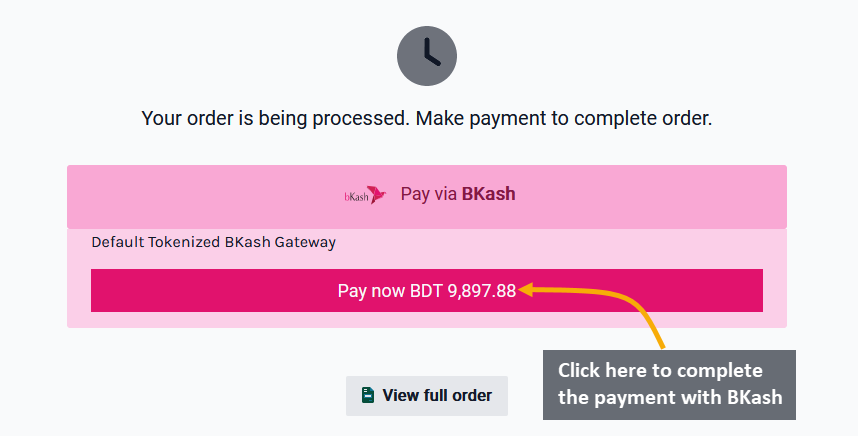 pay via BKash