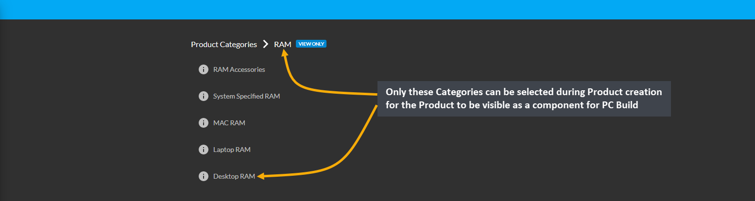 category memory