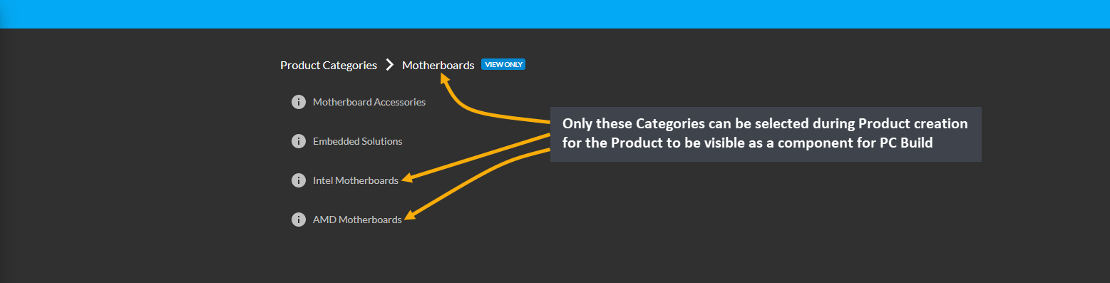 category motherboard